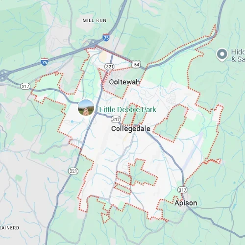Our Service Areas in Collegedale