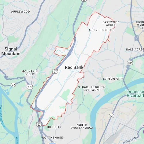 Our Service Areas in Red Bank